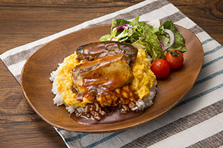 SABA TOMATOプレート丼