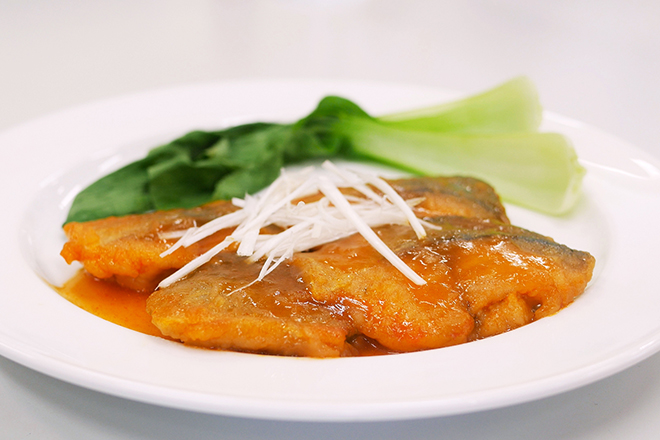 サバのコチュジャン煮