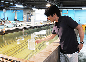茨城県栽培漁業センター センター長兼魚類科長の山田浩さん