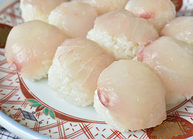 タイの手毬すし