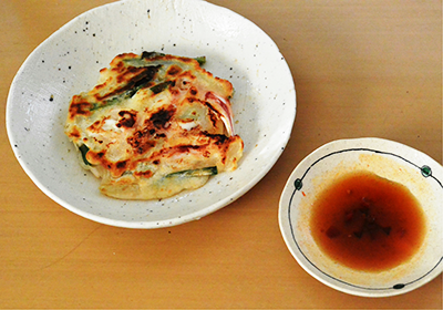 タレをつけてお召し上がりください