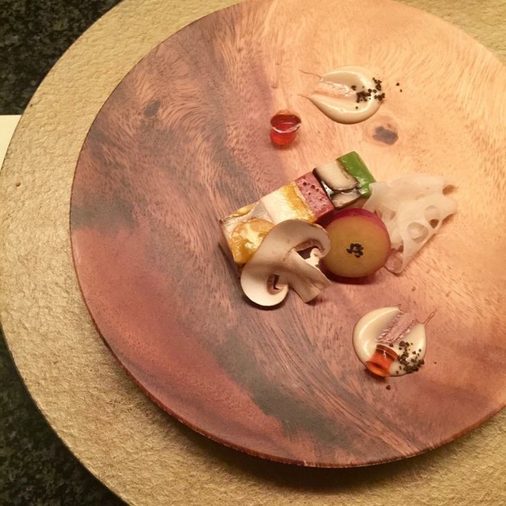 季節野菜の煮こごり