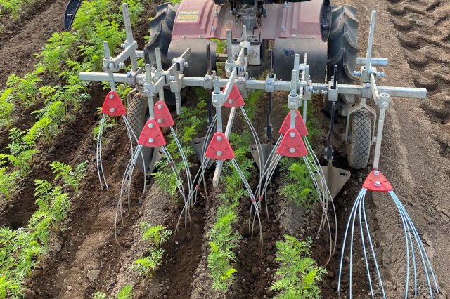 改良した除草機