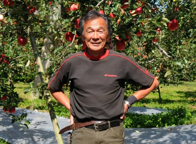 奥久慈りんご園 代表 塙さん