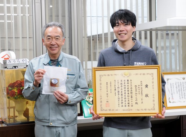 株式会社みうらや 三浦 敏克さんと三浦 貴文さん