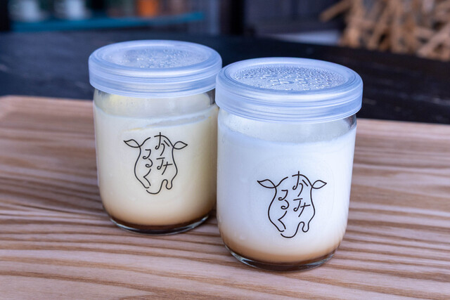 小美玉市産の卵を使用した「全卵プリン」と「卵白プリン」もおすすめ！