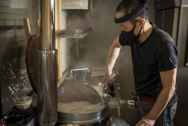 店主・氏家正美さんのこだわりが全てつまった常陸秋そばを楽しめます