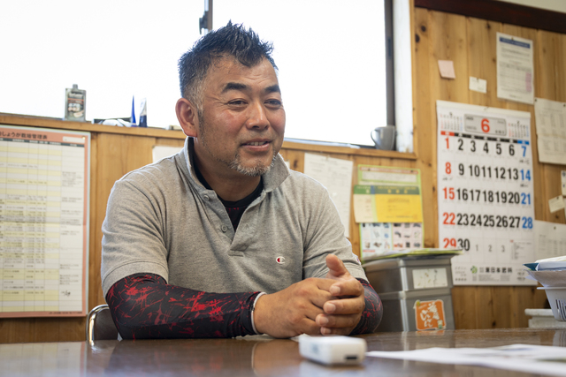 建築職から実家の農業を継いだ岩崎宏幸さん