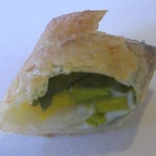 江戸崎かぼちゃと大根のしそ巻き揚げ