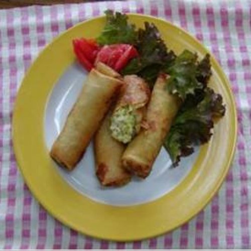 レタス入り春巻き