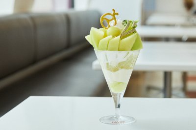 「茨城県産イバラキングのパフェ」