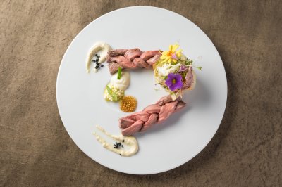 4 Au Bon Viveur(オー・ボン・ヴィヴェール) ローストビーフのトレース