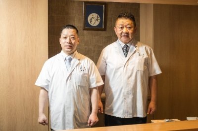 3 銀座穂の河 内海オーナー(右)