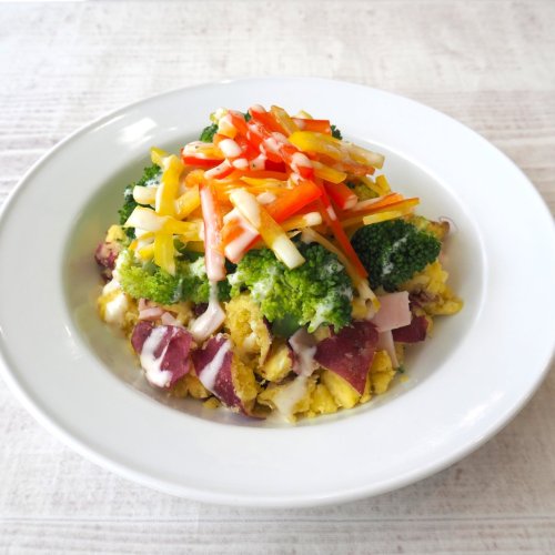 さつまいもの＃いばらきポテトサラダ