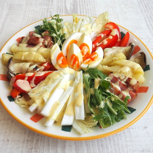 白菜の#いばらきペイザンヌサラダ