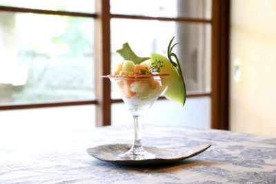 BRASSERIE JOZO「イバラキングのパフェ」