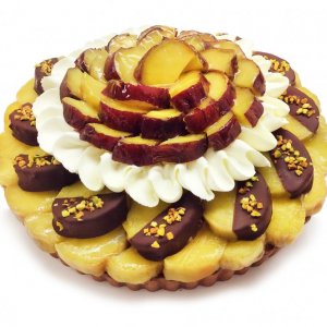 【カフェコムサ×茨城県　JA茨城旭村ブランドさつまいも「旭甘十郎」を使用したオリジナルケーキを限定販売】