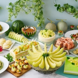 【6/29(日)まで】 茨城県産メロン＆こだますいかのスイーツバイキングを開催中！🍈🍉